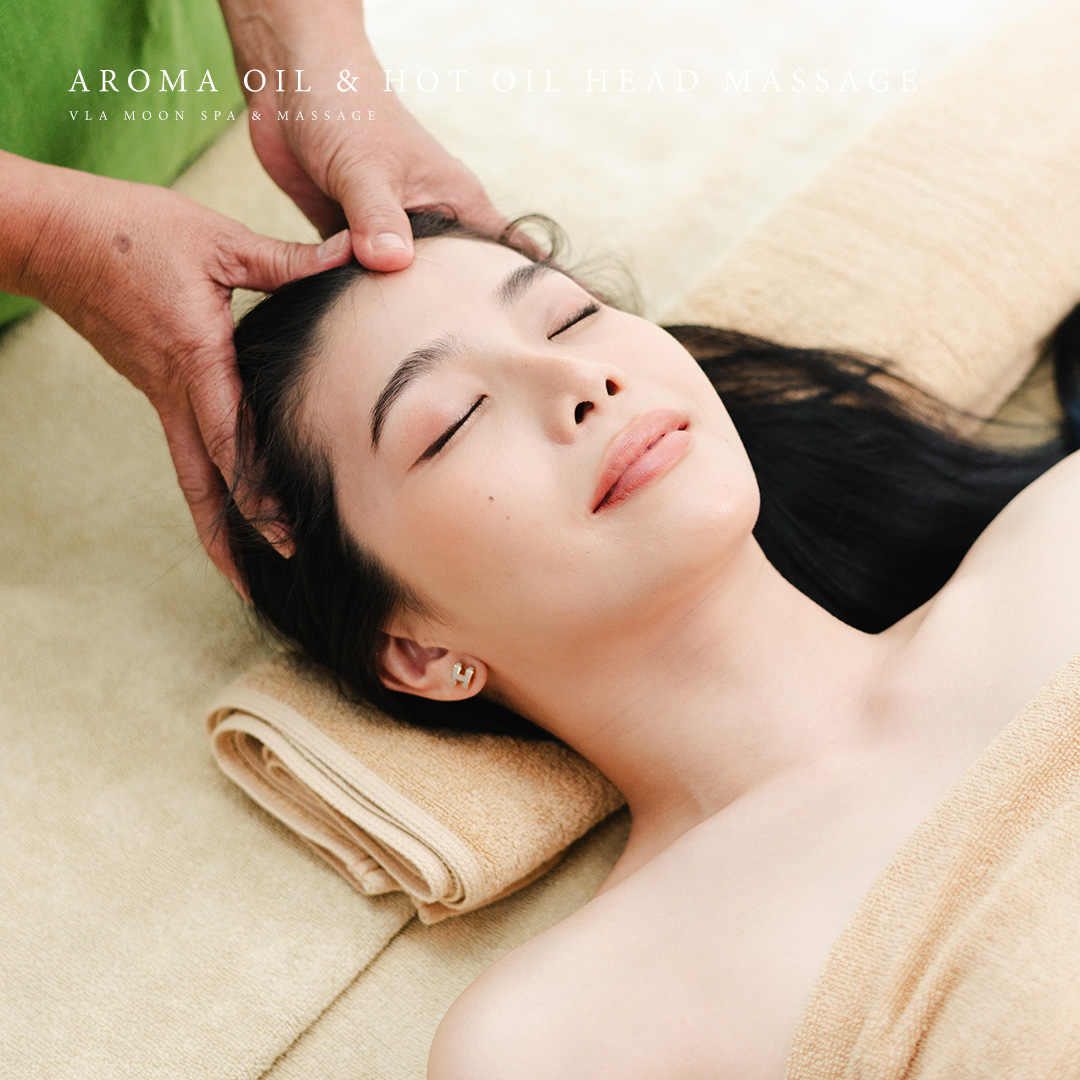 Aroma Oil & Hot Oil Head Massage